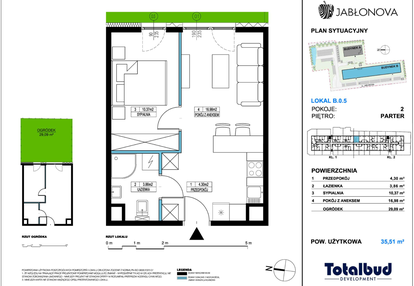 Mieszkanie w inwestycji: Jabłonova