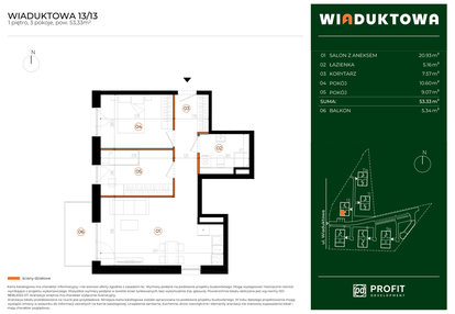 Mieszkanie w inwestycji: Wiaduktowa