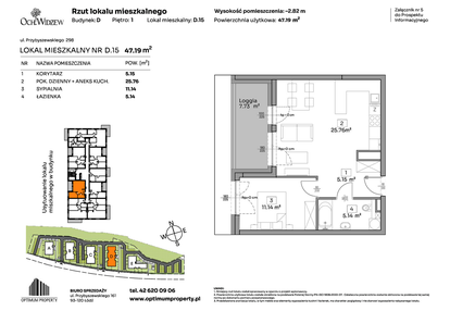 Mieszkanie w inwestycji: Och!Widzew