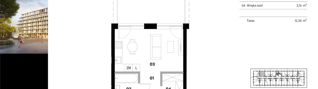 Mieszkanie w inwestycji: Browar HUGO SCOBEL