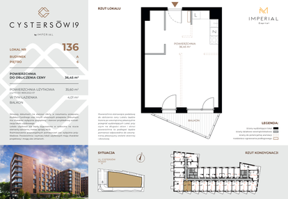 Mieszkanie w inwestycji: Cystersów 19 - lokale inwestycyjne