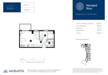 Mieszkanie w inwestycji: Murapol Rivo