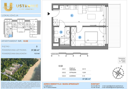 Mieszkanie w inwestycji: Ustronie Luxury Apartments