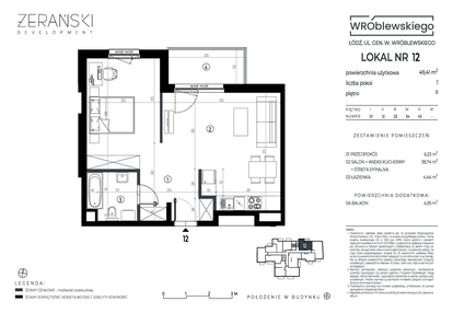 Mieszkanie w inwestycji: Wróblewskiego