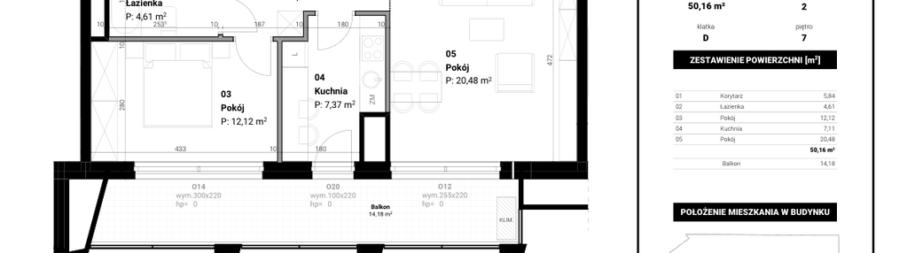 Mieszkanie w inwestycji: Kolejova 1