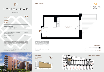 Mieszkanie w inwestycji: Cystersów 19 - lokale inwestycyjne