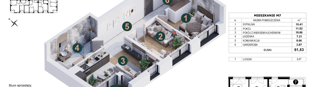 Mieszkanie w inwestycji: Badurskiego 7