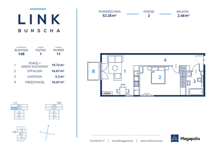 Mieszkanie w inwestycji: LINK BUNSCHA