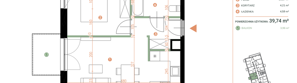 Mieszkanie w inwestycji: Casa Feliz Portowa II