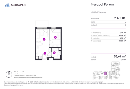 Mieszkanie w inwestycji: Murapol Forum