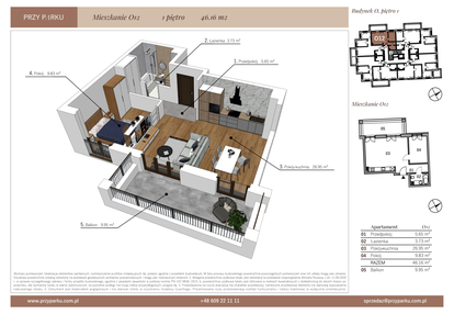 Mieszkanie w inwestycji: Przy Parku etap II