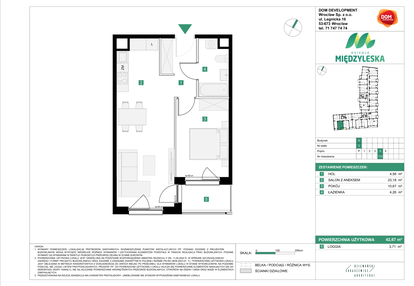 Mieszkanie w inwestycji: Osiedle Międzyleska - etap III