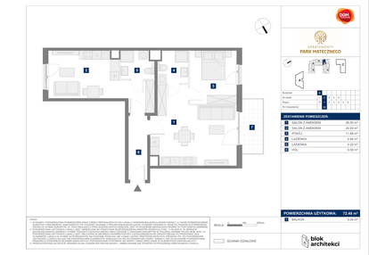 Mieszkanie w inwestycji: Apartamenty Park Matecznego Etap 1