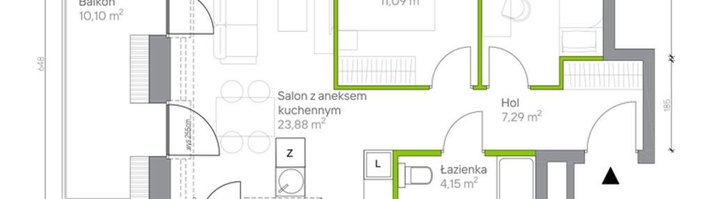 Mieszkanie w inwestycji: Jesionowa Vita