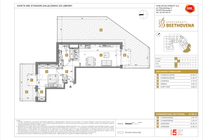 Mieszkanie w inwestycji: Apartamenty Beethovena etap 2 - apartamenty inwestycyjne