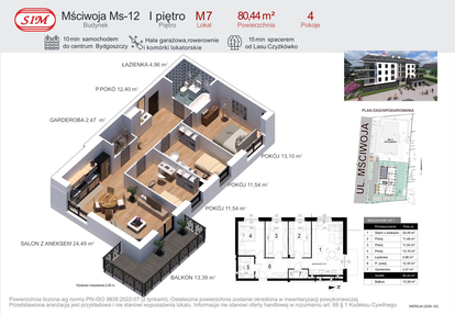 Mieszkanie w inwestycji: Mściwoja MS-12