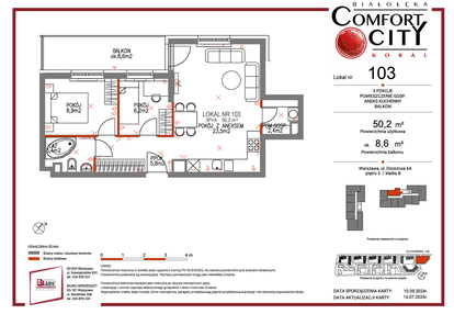 Mieszkanie w inwestycji: Comfort City Koral