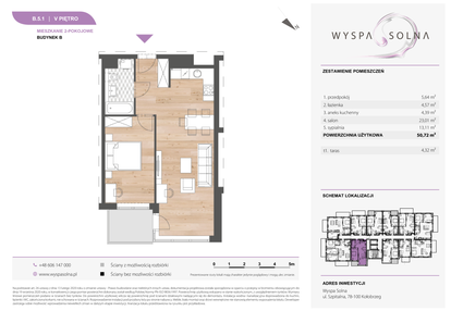 Mieszkanie w inwestycji: Wyspa Solna Etap III, budynek B