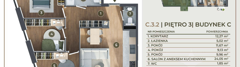 Mieszkanie w inwestycji: Brylantowa Enklawa bud. C