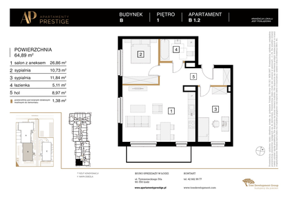 Mieszkanie w inwestycji: Apartamenty Prestige