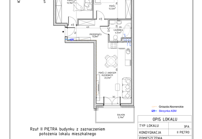 Mieszkanie w inwestycji: Harmonia bud. M3