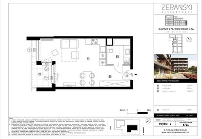 Mieszkanie w inwestycji: Kazimierza Wielkiego 42A etap II