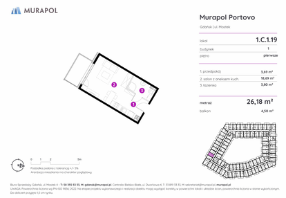 Mieszkanie w inwestycji: Murapol Portovo etap II