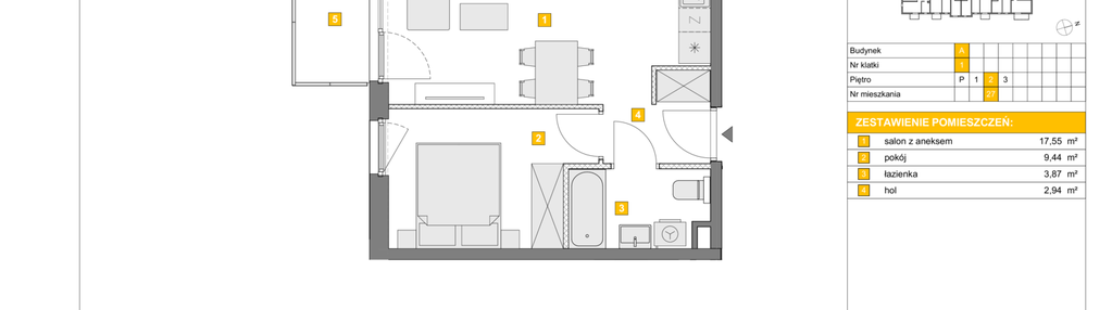 Mieszkanie w inwestycji: Apartamenty Kamieńskiego