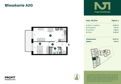 Mieszkanie w inwestycji: Pogonowskiego 52