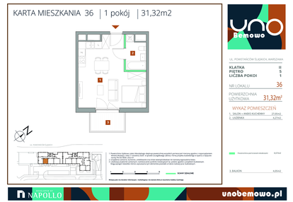 Mieszkanie w inwestycji: UNO Bemowo