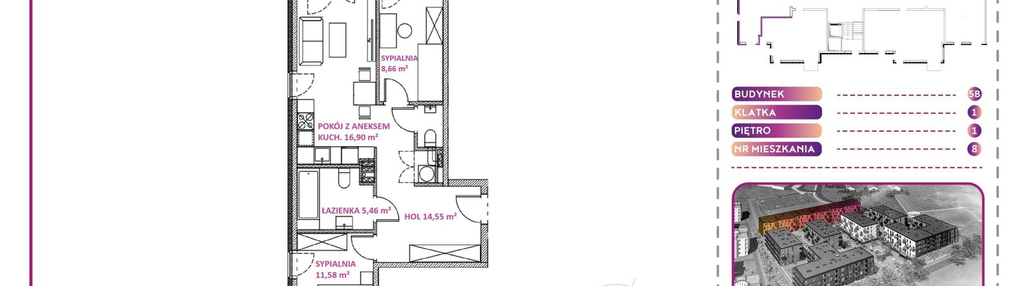 Mieszkanie w inwestycji: Geometryczna 5 - etap 3