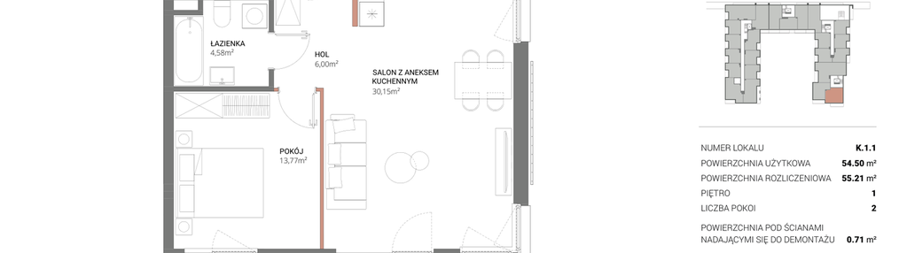 Mieszkanie w inwestycji: Łopuszańska 47 - etap 3