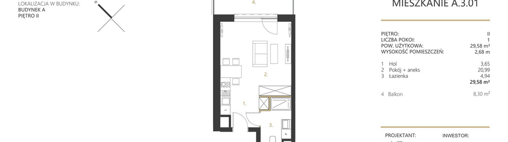 Mieszkanie w inwestycji: Sand Apartments