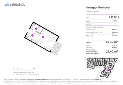 Mieszkanie w inwestycji: Murapol Portovo