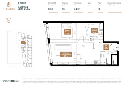 Mieszkanie w inwestycji: Quorum Apartments