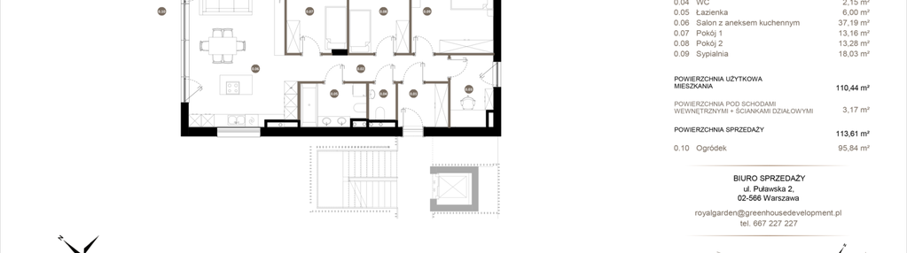 Mieszkanie w inwestycji: Royal Garden Wilanów Apartamenty