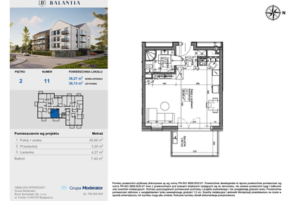 Mieszkanie w inwestycji: Balantia