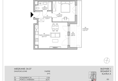 Mieszkanie w inwestycji: Skwer Harmonia II