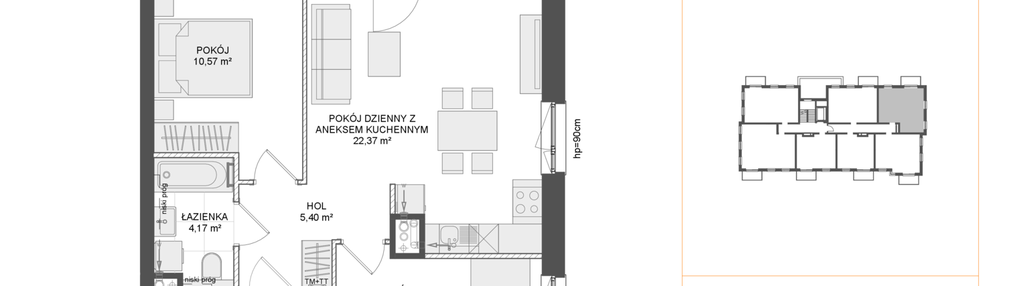 Mieszkanie w inwestycji: Osiedle Przy Błoniach 3 etap III