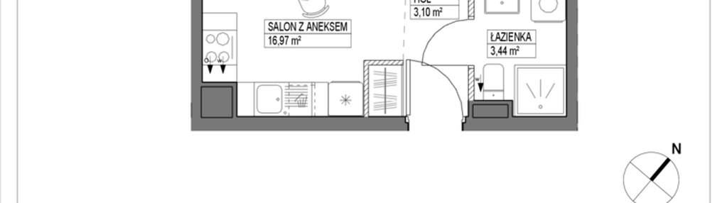 Mieszkanie w inwestycji: Pas Startowy bud. A i B