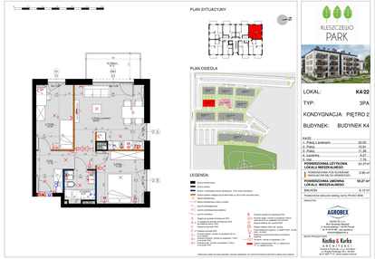 Mieszkanie w inwestycji: Kleszczewo Park - etap III