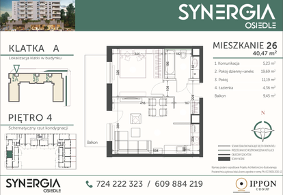 Mieszkanie w inwestycji: SYNERGIA