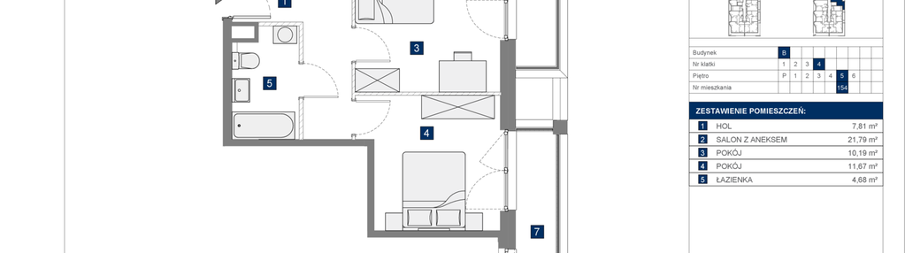 Mieszkanie w inwestycji: Osiedle przy Wielickiej etap 1.2