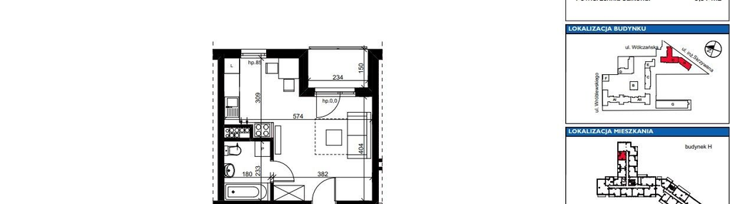 Mieszkanie w inwestycji: ART MODERN etap III - bud. H