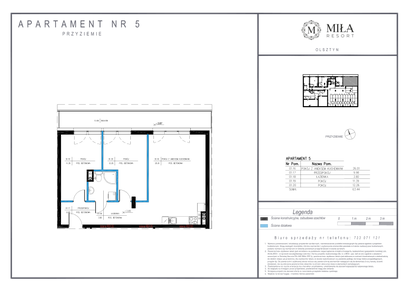 Mieszkanie w inwestycji: Miła Resort
