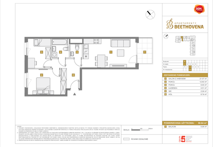 Mieszkanie w inwestycji: Apartamenty Beethovena