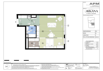 Mieszkanie w inwestycji: Apartamenty Orkana