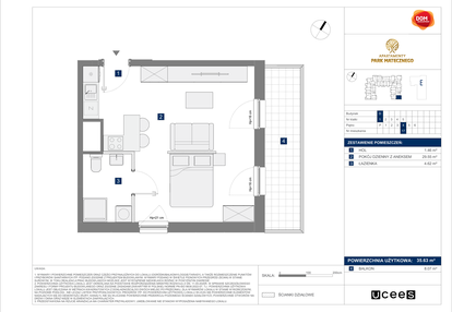 Mieszkanie w inwestycji: Apartamenty Park Matecznego Etap 1