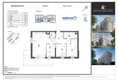 Mieszkanie w inwestycji: Dzielnica Kielczanka etap II