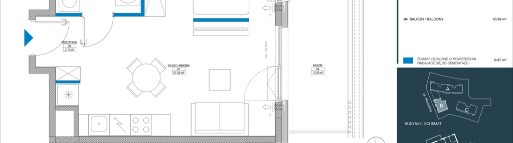 Mieszkanie w inwestycji: Meri Apartamenty